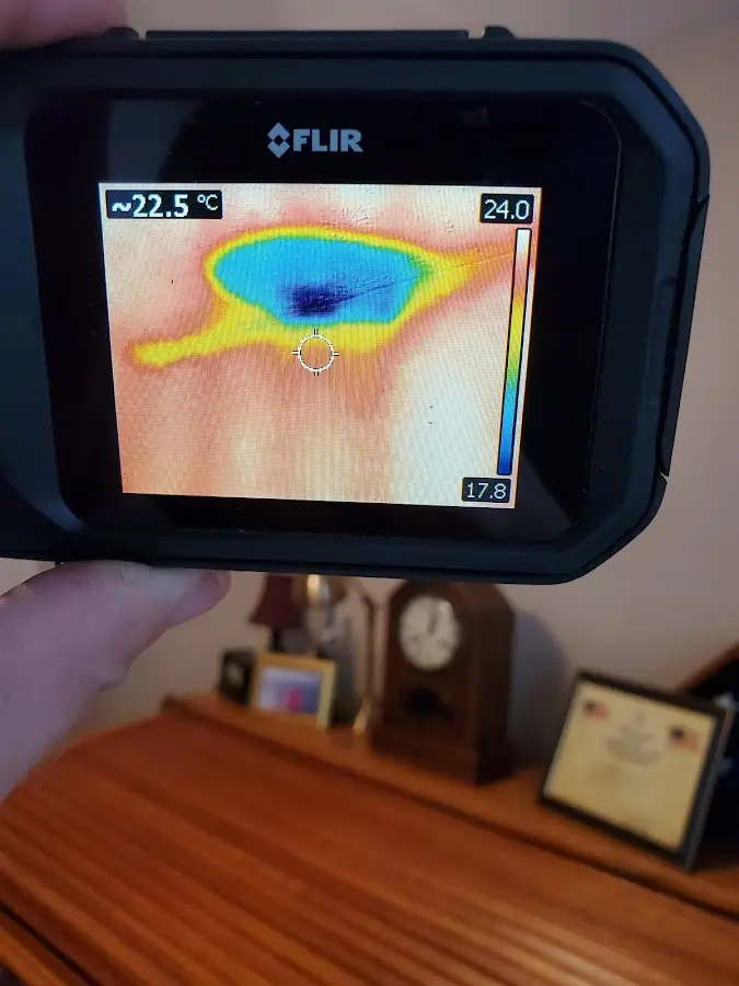 Thermal imaging inspection for water damage in Silverthorne